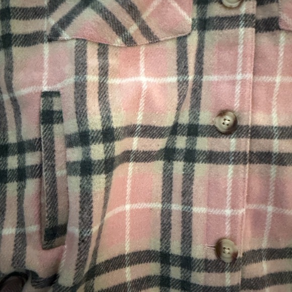 Blank NYC Pink Plaid Top in One And Only - Picture 7 of 8